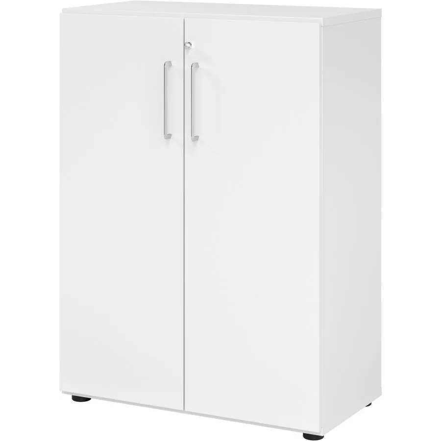 Aktenschrank Office advanced weiss Holzwerkstoff B 80 H 110 cm