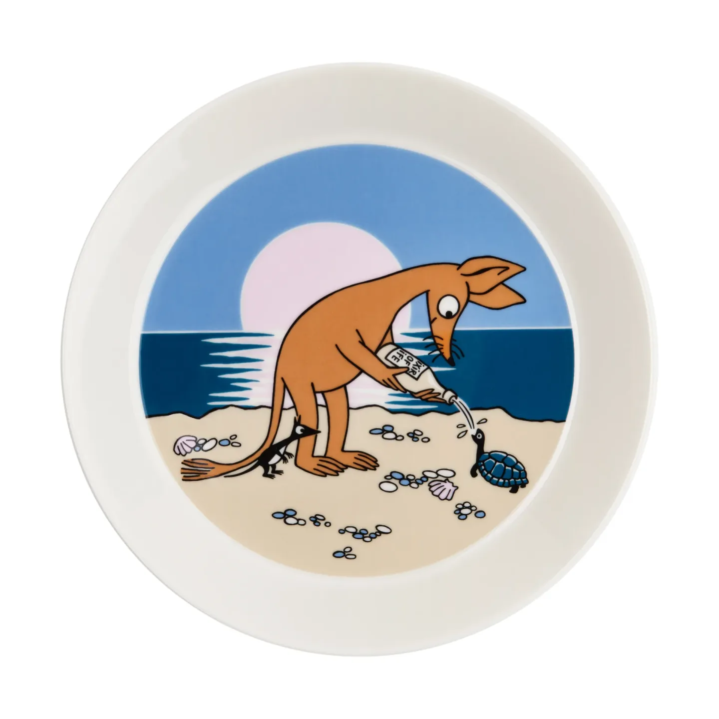 Moomin Arabia Sniff Mumin Teller Ø19 cm Blau