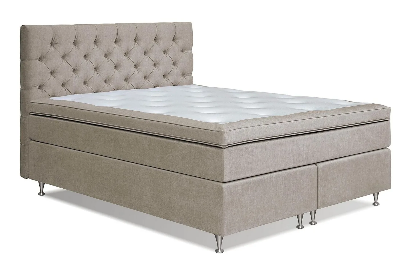 Joluma Sängpaket Fast/Medium 160x200 cm - (+Fler val) 160x200 cm Beige