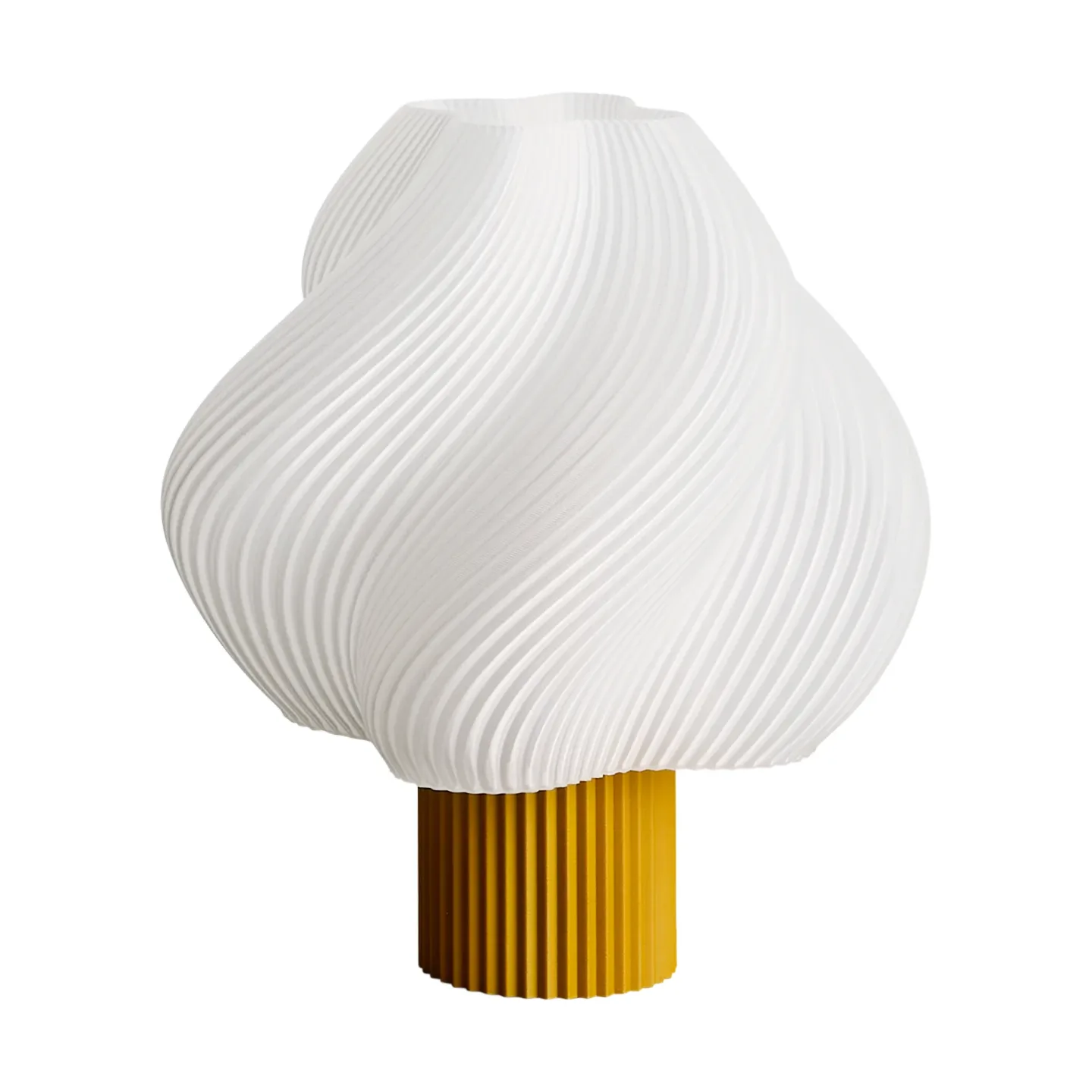 Crème Atelier Soft Serve tragbare Tischleuchte Cloudberry, 23 cm
