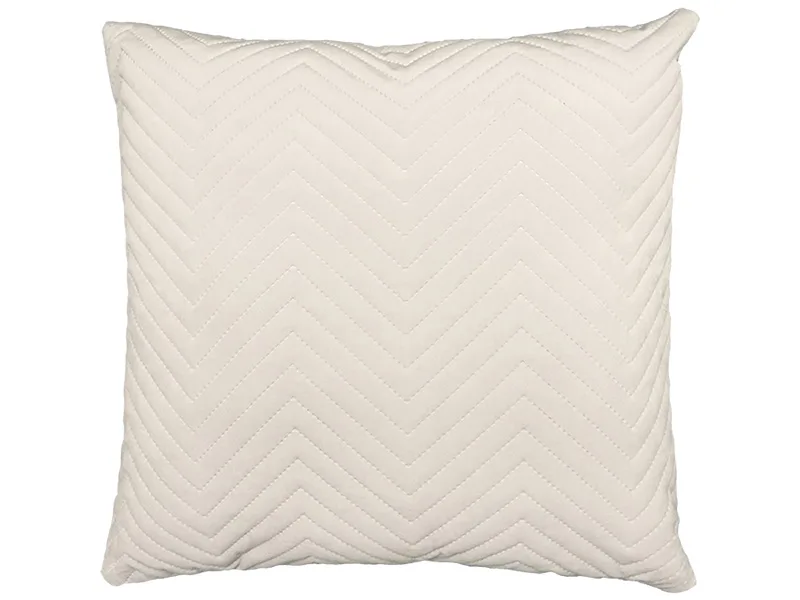 Kissen LINZ 45x45cm weiss unifarben