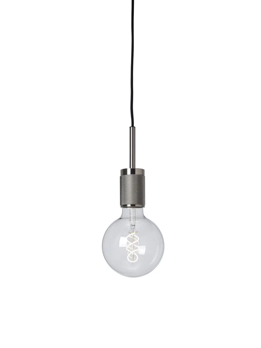 Cottex - Upphäng Ø9 - Fönsterlampa - Borstad krom