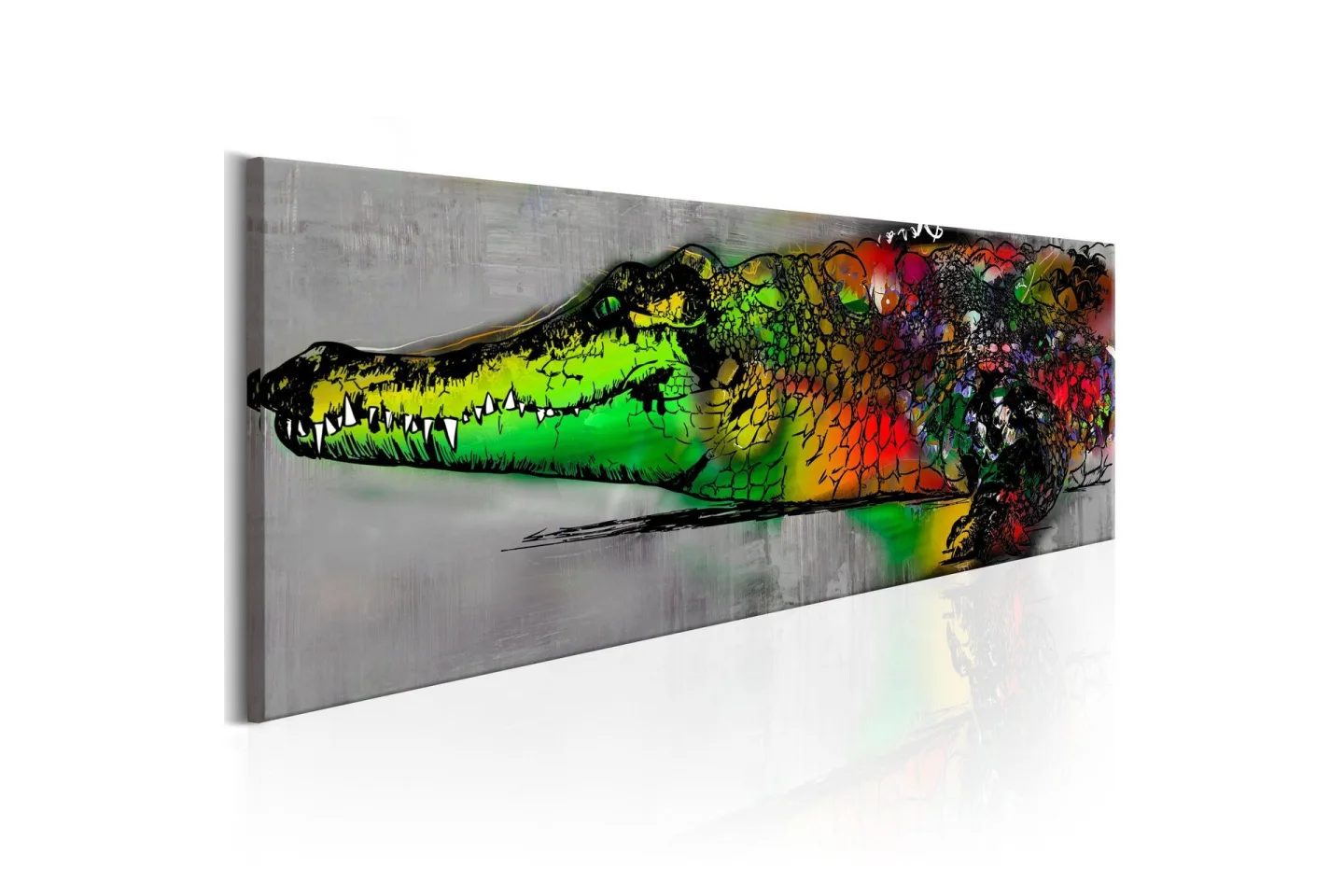 Tavla Colourful Beast 120x40 cm -