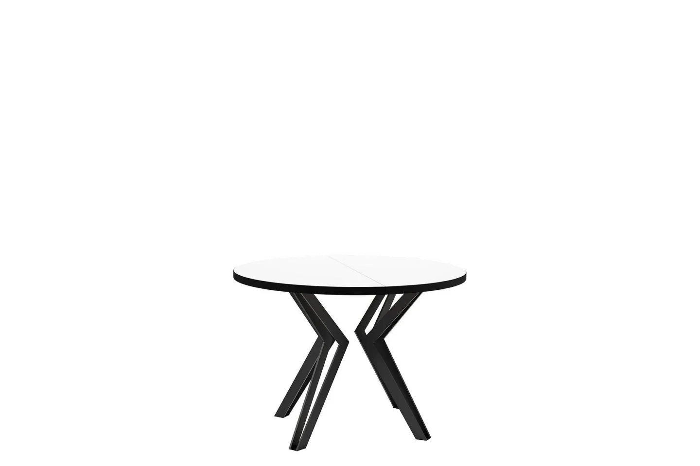 Elan Matbord 176 cm - Svart/Vit