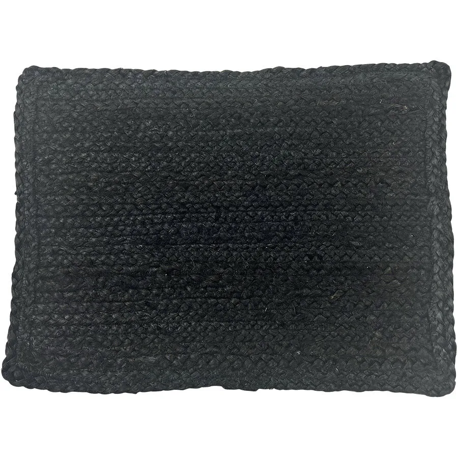 Tischwäsche Lenny Schwarz Jute 48 cm