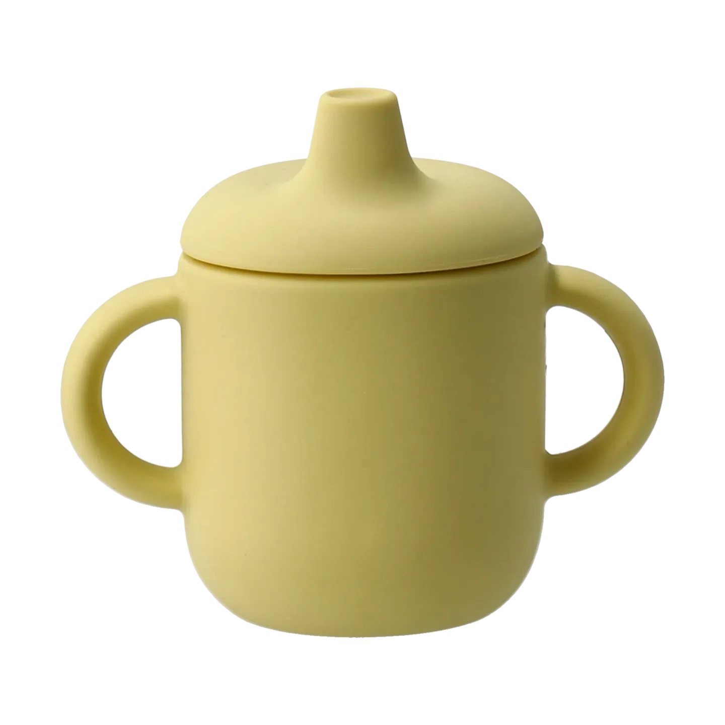 Scandi Living Elvie Trinklernbecher Silikon 180 ml Lemon