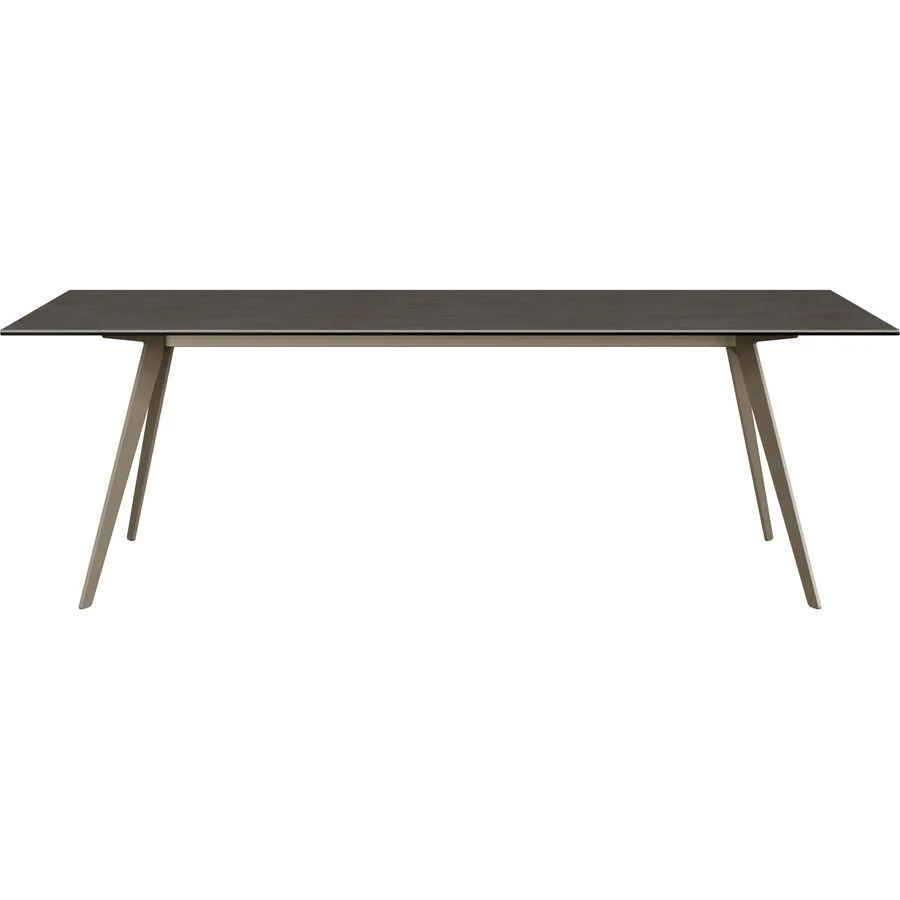Esstisch Salazar taupe Keramik B 100 T 230 cm