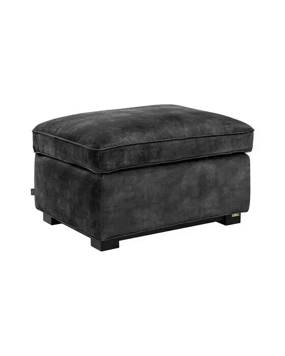 Midtown Ottoman Avanna Dark Grey