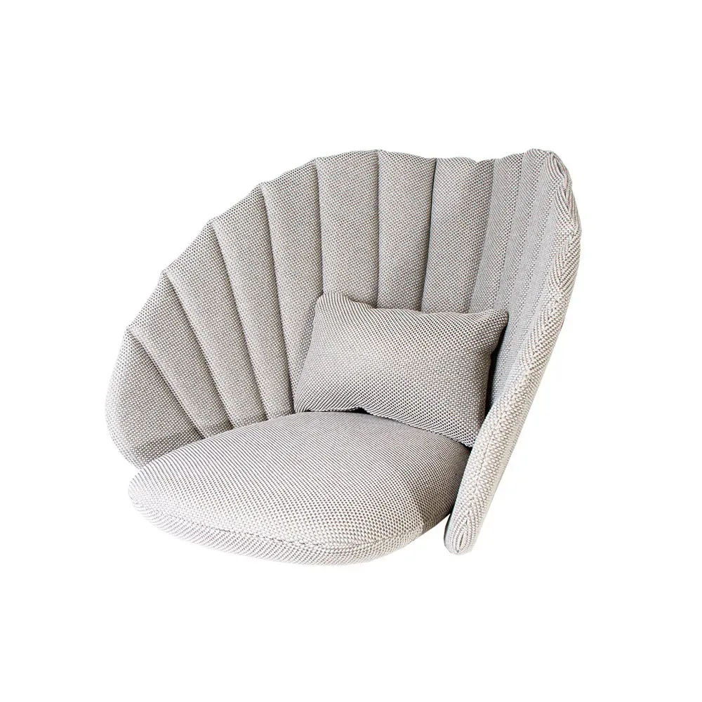 Cane-line Peacock loungefåtöljdyna Cane-Line focus light grey