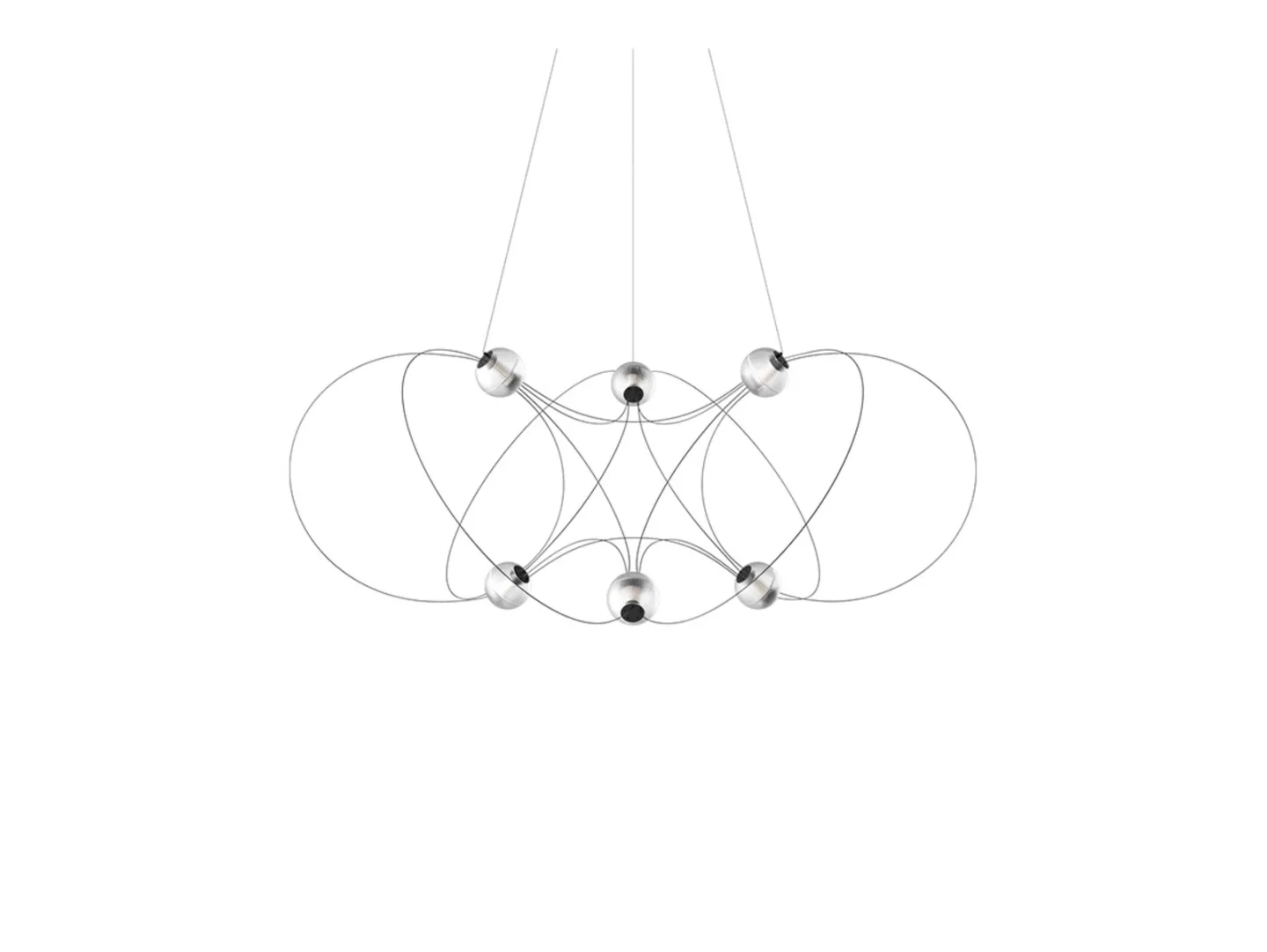 Munari 6 Taklampa Svart - DCW - Vardagsrum - Metall