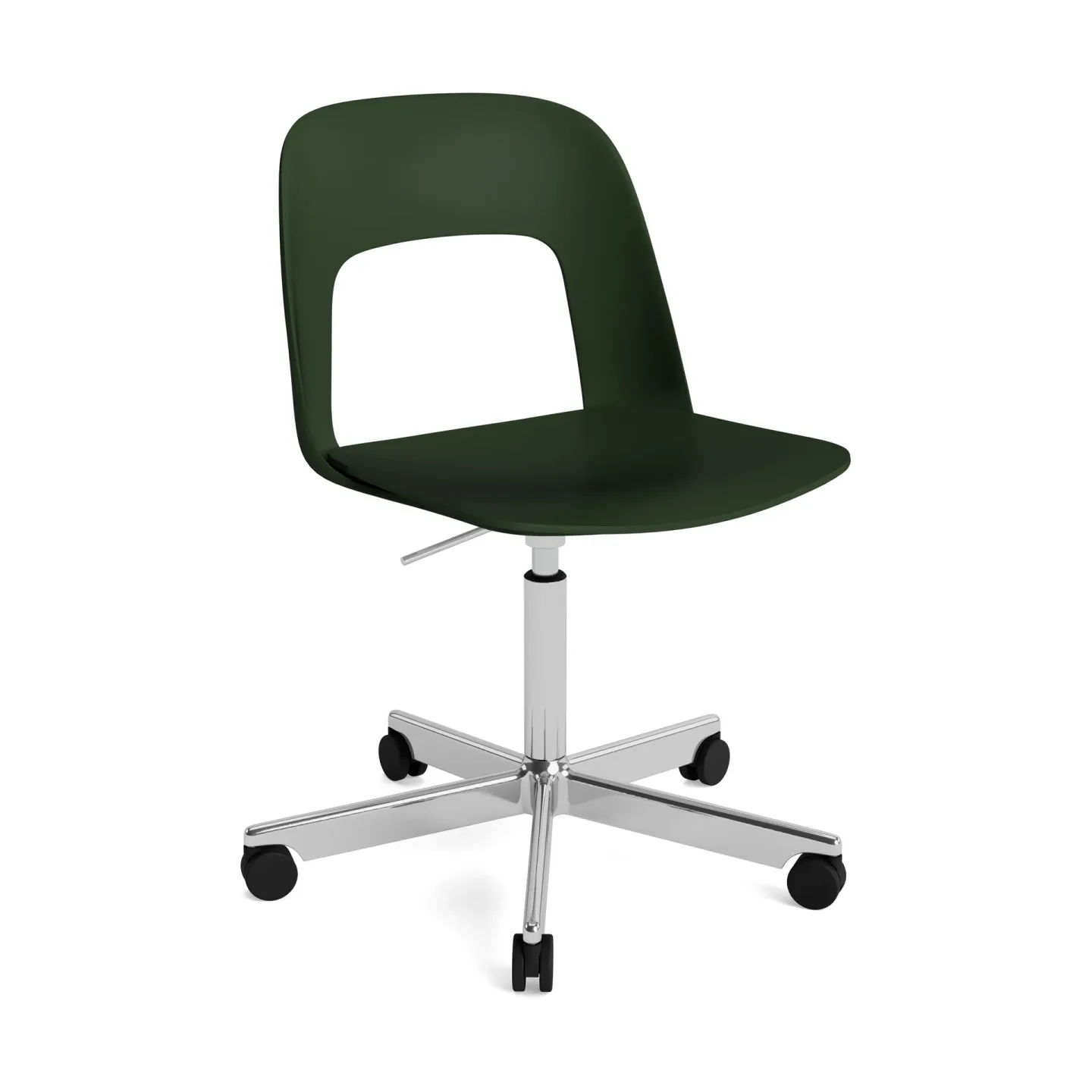 HAY Layout Chair 141 Stuhl Pastel green-polerad aluminium