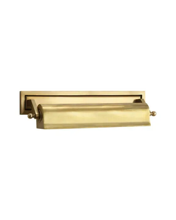 Library 16" Picture Light Antique Brass
