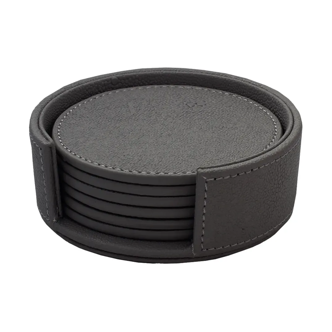 Mojoo Sting Glasuntersetzer Ø12 cm 6er-Pack Black