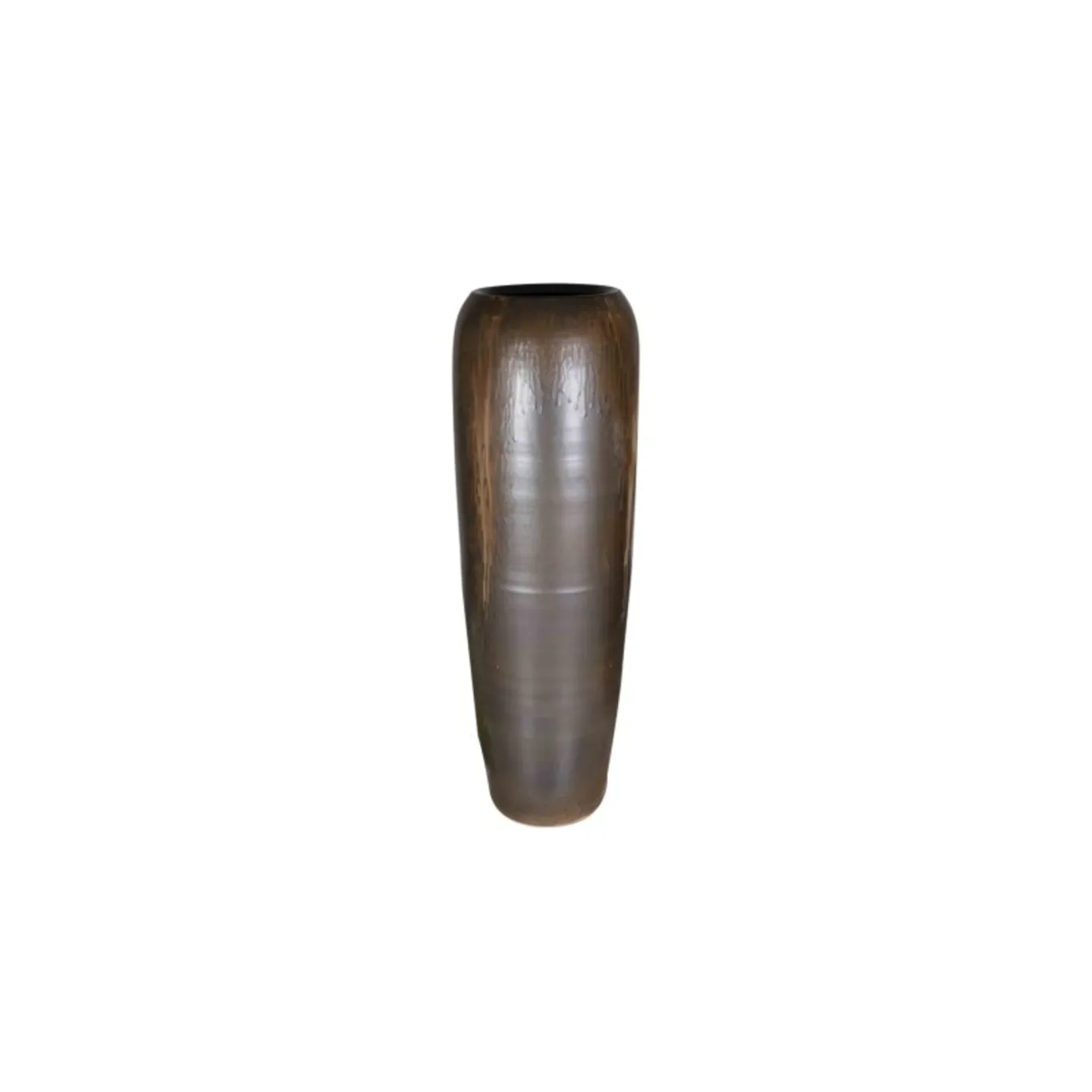 Decofinder Vase Ivana, Keramik, Sepia | Schubiger Möbel