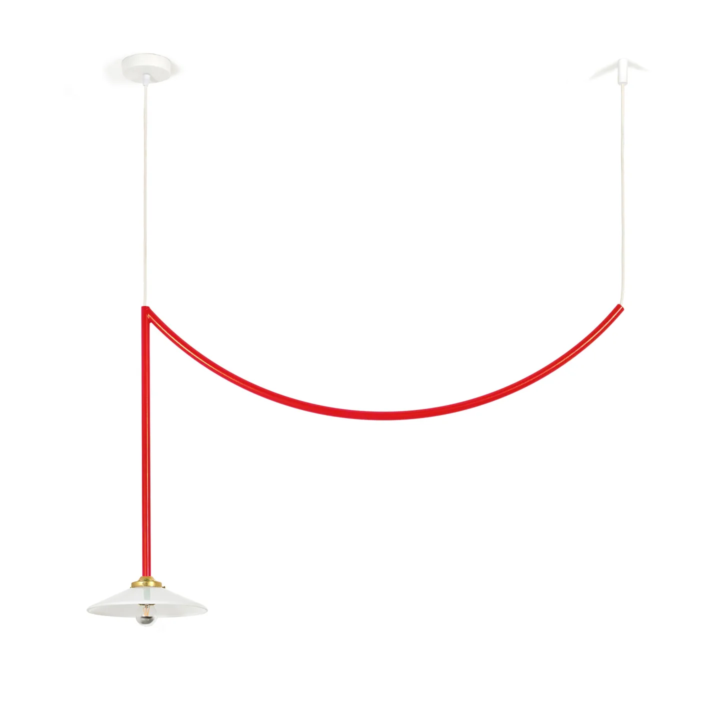 Valerie Objects - Ceiling Lamp N°5 Red - Pendellampor - Muller Van Severen - Röd