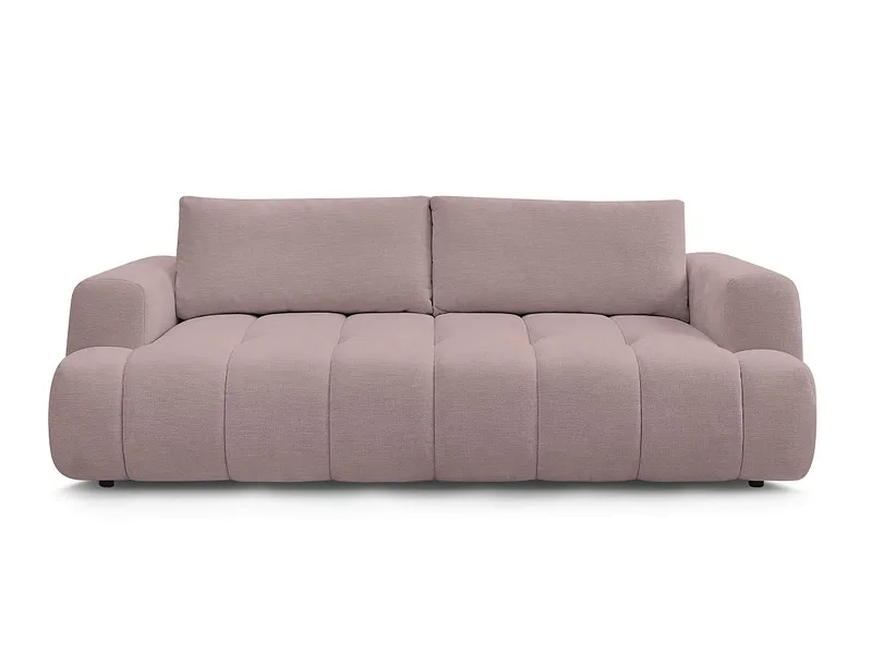 3er Sofa BOBOCHIC FUJI Stoff rosa
