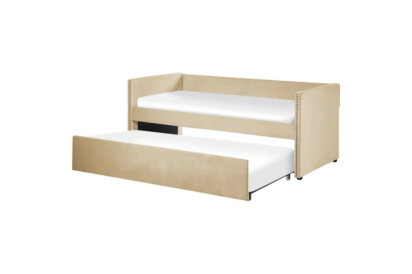 Dagbädd Troyes med lamellram Beige - Beige
