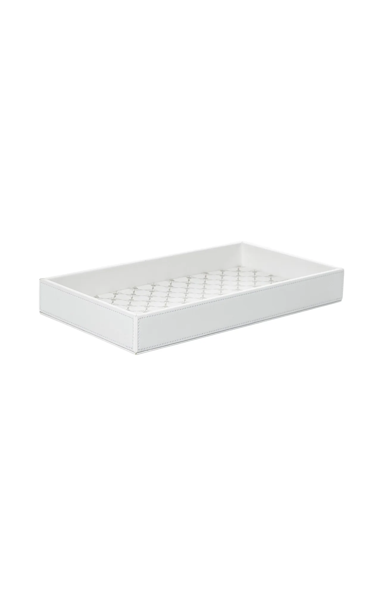 Joop Tablett Grösse m, Weiss/grau H: 4 cm | Schubiger Möbel