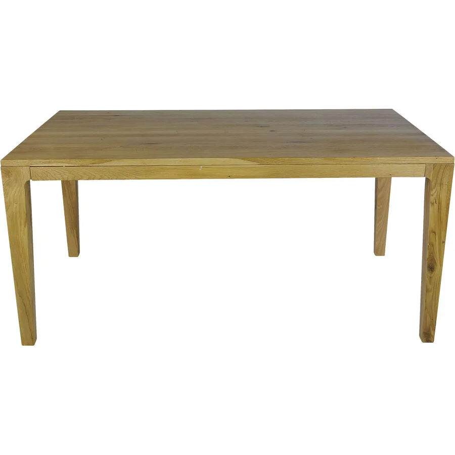 Esstisch ausziehbar Lazio Natur Eiche Massivholz B 160 T 90 cm - Möbel Konfigurator: Traummöbel individuell zusammenstellen