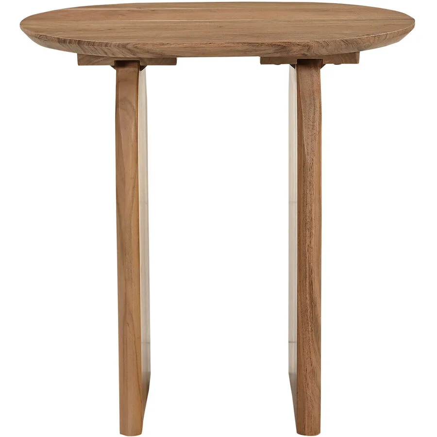 Beistelltisch Acacia natur Akazie B 60 H 61 cm