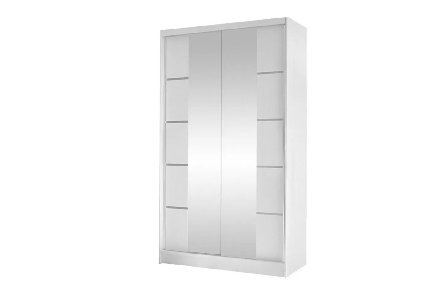 Glenmore Garderob m. Spegel White -
