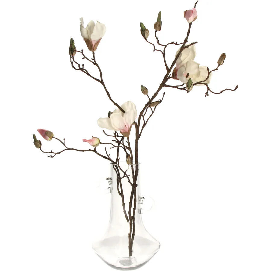 Vase Myko Transparent Glas 27 cm