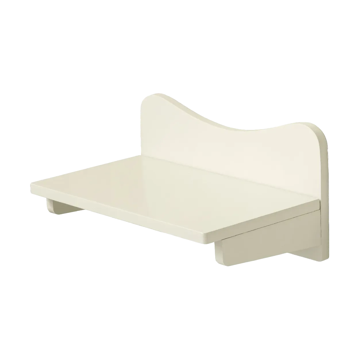 TÔNN furniture Patsy vägghylla 15x30 cm Off-white