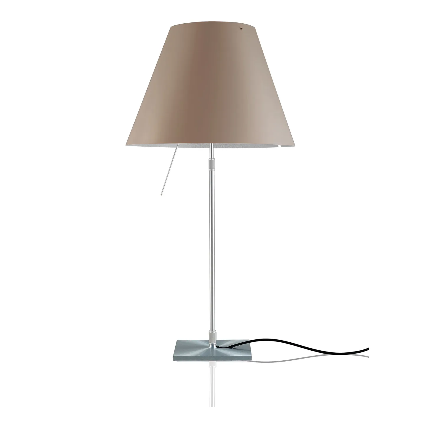 Luceplan - Costanza D13 Bordslampa, Aluminium, Brun - Bordslampor - Paolo Rizzatto - Brun
