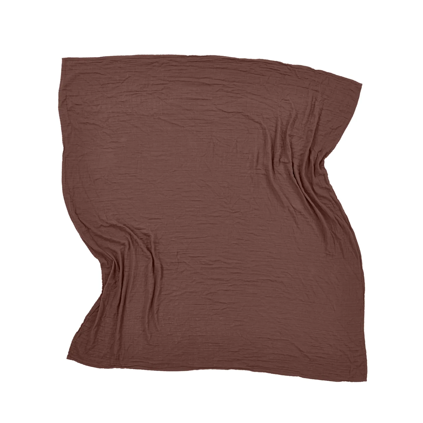 Pledd - Vanja Throw (mørk brun) (Størrelse: 150 x 170 cm)