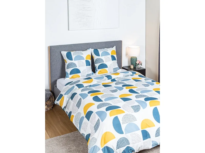 Bettwäsche RUBEN 200x210cm + 2*65x65cm baumwolle