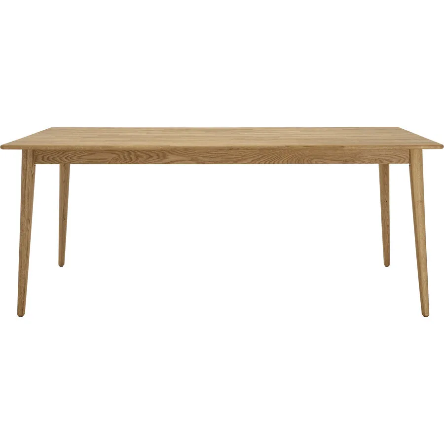 MyDeal Tisch Tylem natur Eiche Massivholz B 180 T 90 cm