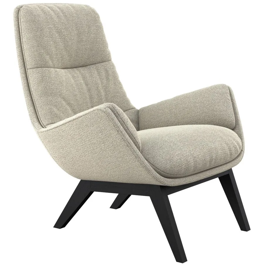 Sessel Halani Natural Stoff B 93 T 84 H 95 cm
