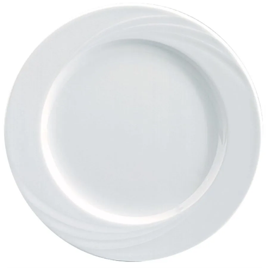 SCHÖNWALD Teller flach Donna Weiss Porzellan 27 cm