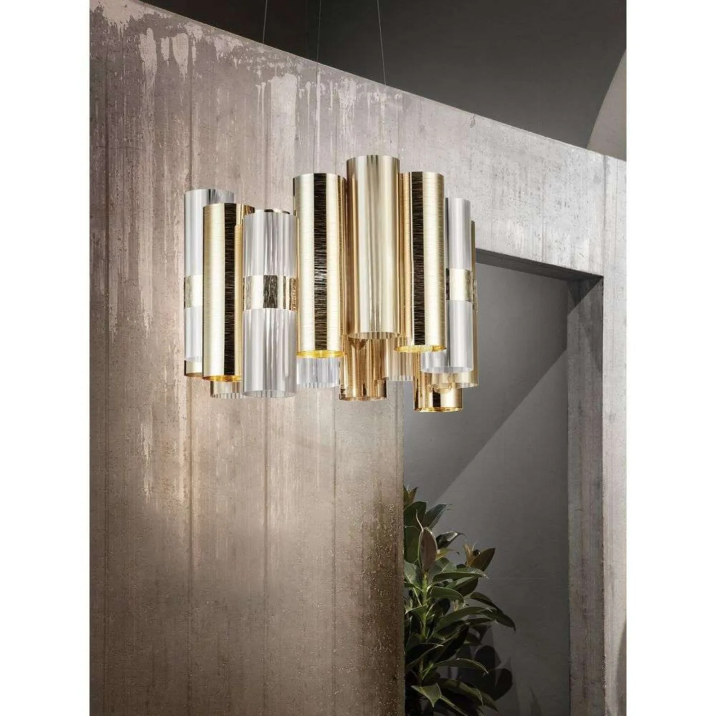 La Lollo Pendel M Gold - SLAMP - Stue - Plastik