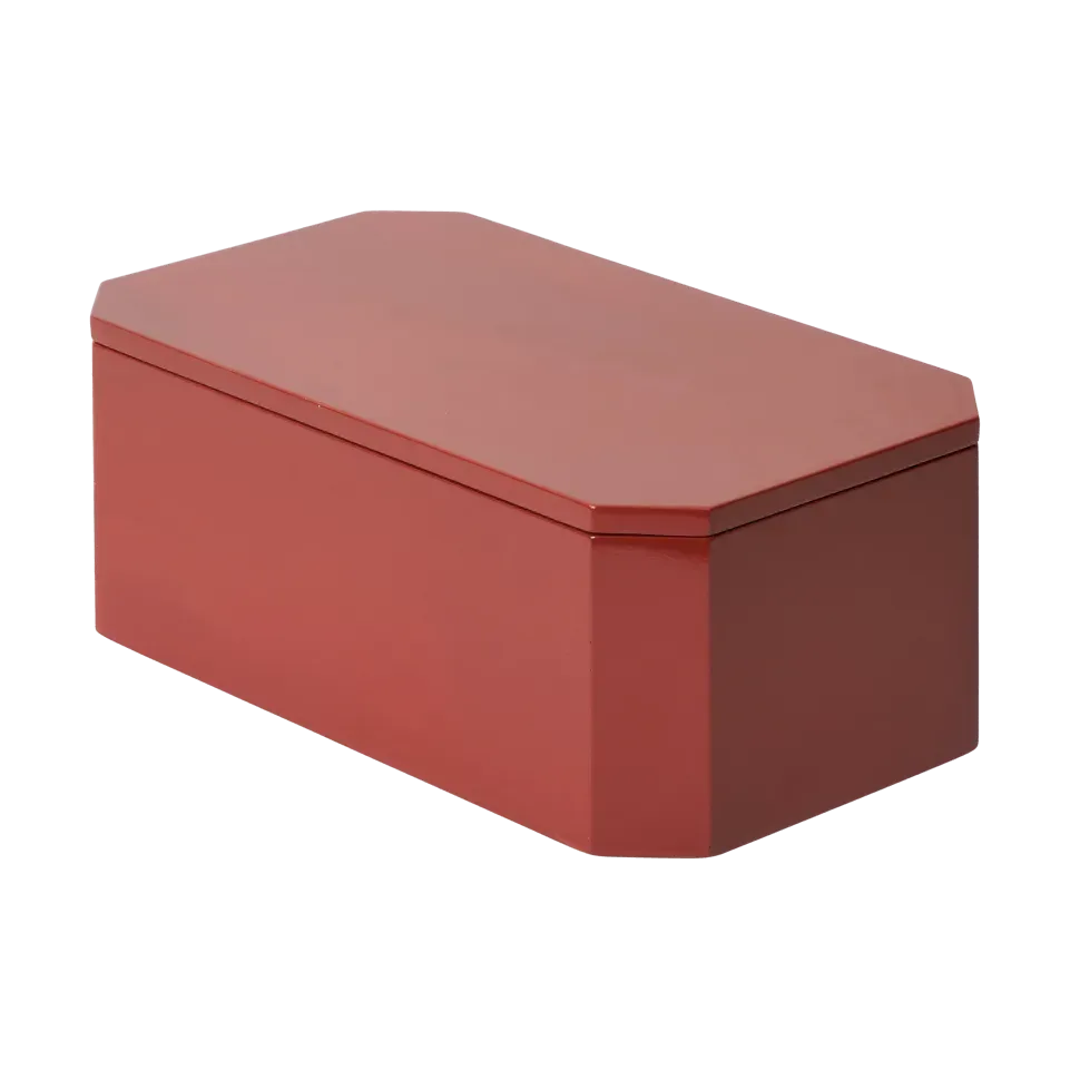 Ferm Living Nova Aufbewahrungsbox 15x25 cm Picante Red