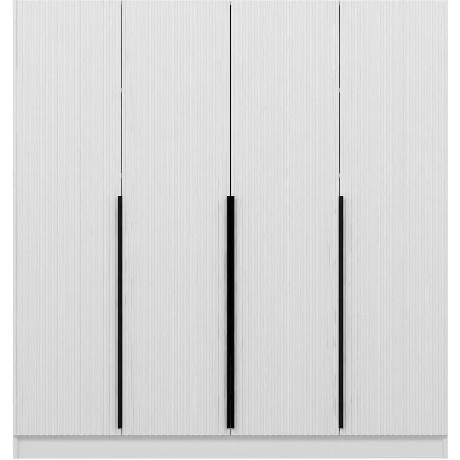 Kleiderschrank Uyumak weiss Melamin B 180 cm