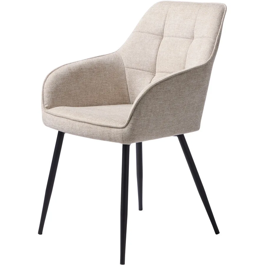 Stuhl 2er-Set Nort sand Polyester