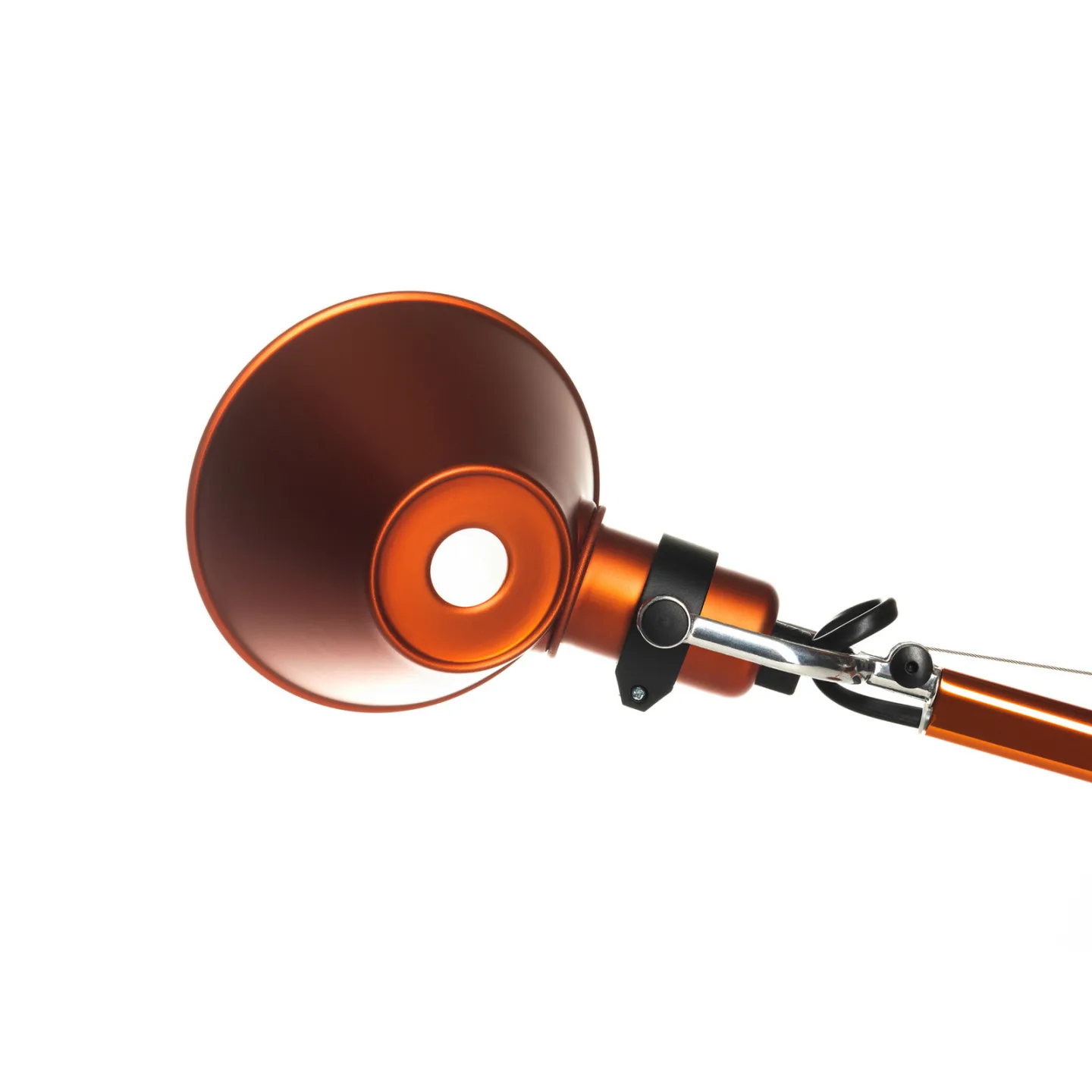 Tolomeo Micro Tischleuchte Orange - Artemide - Arbeitszimmer / Büro - Design - Metall - Einflammig