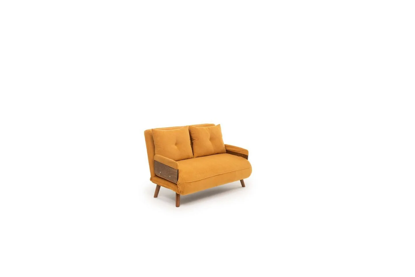 Canelo Bäddsoffa 2-sits - Senapsgul