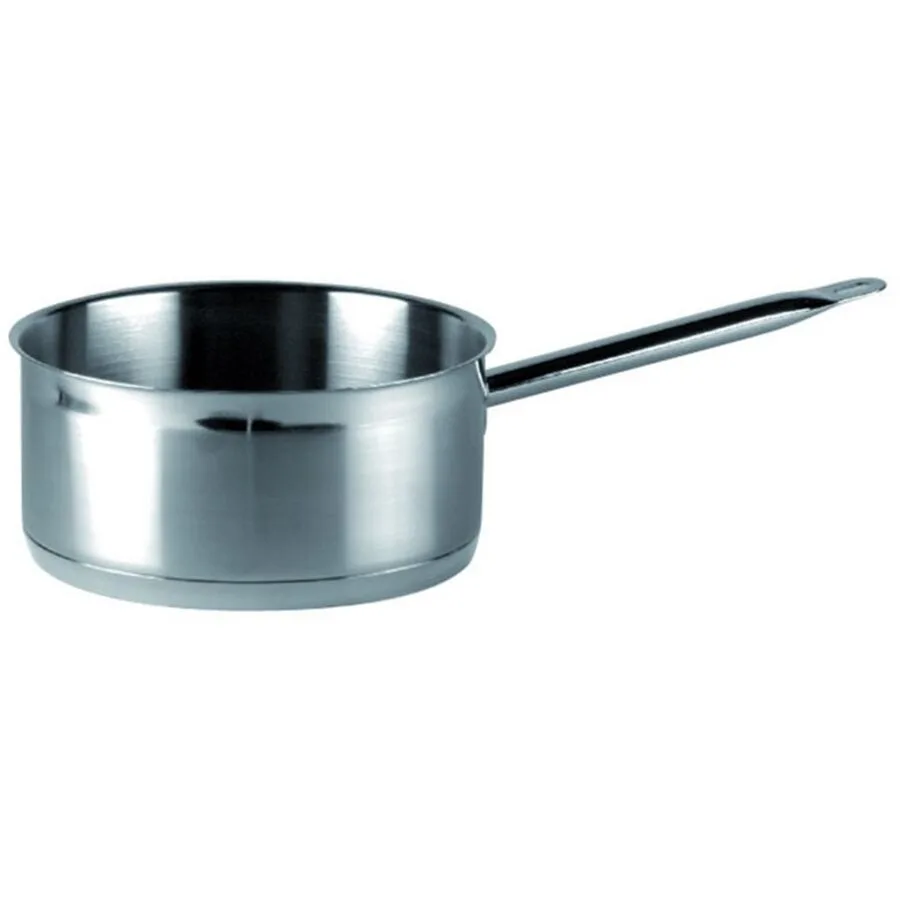 Stielkasserolle Piazza Basic Edelstahl Edelstahl 21 cm 11.2 cm 20 cm - Material: 18/10 Edelstahl