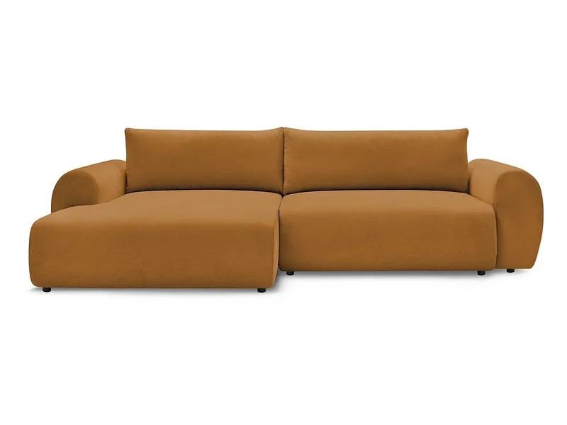 Ecksofa BOBOCHIC LUCIEN Stoff gelb