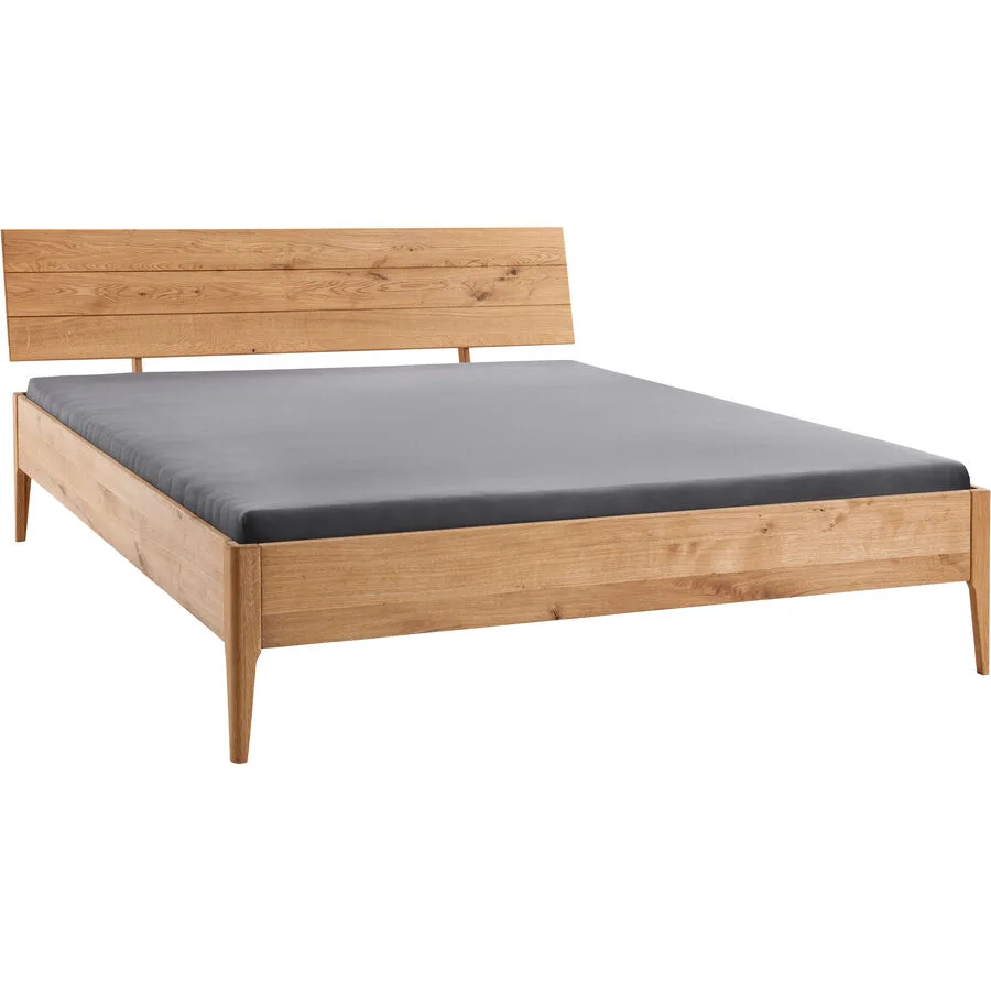 Bett Maliha eiche Eiche Massivholz 160 x 200 cm