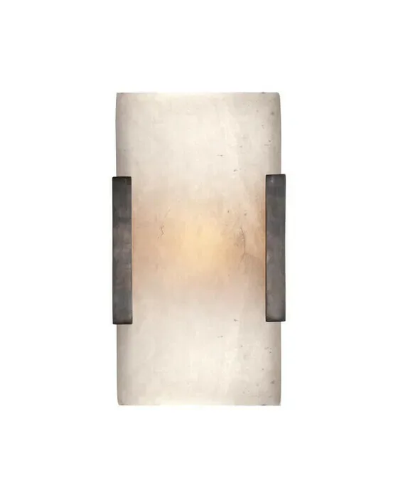 Covet Wide Clip Bath Sconce Bronze