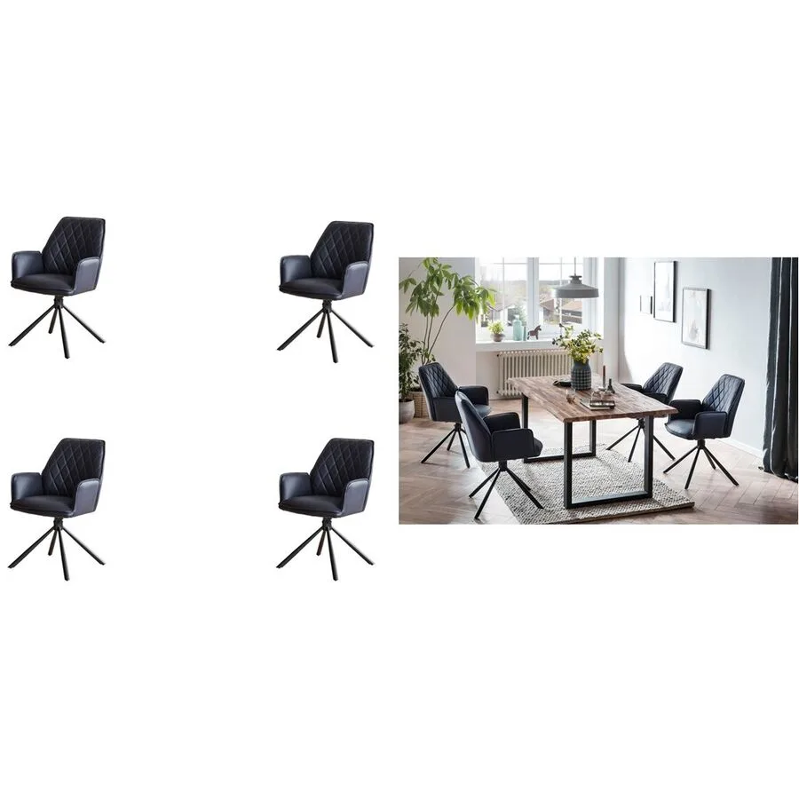 Essgruppe Eats natur Akazie/Mikrofaser B 180 T 90 cm 4