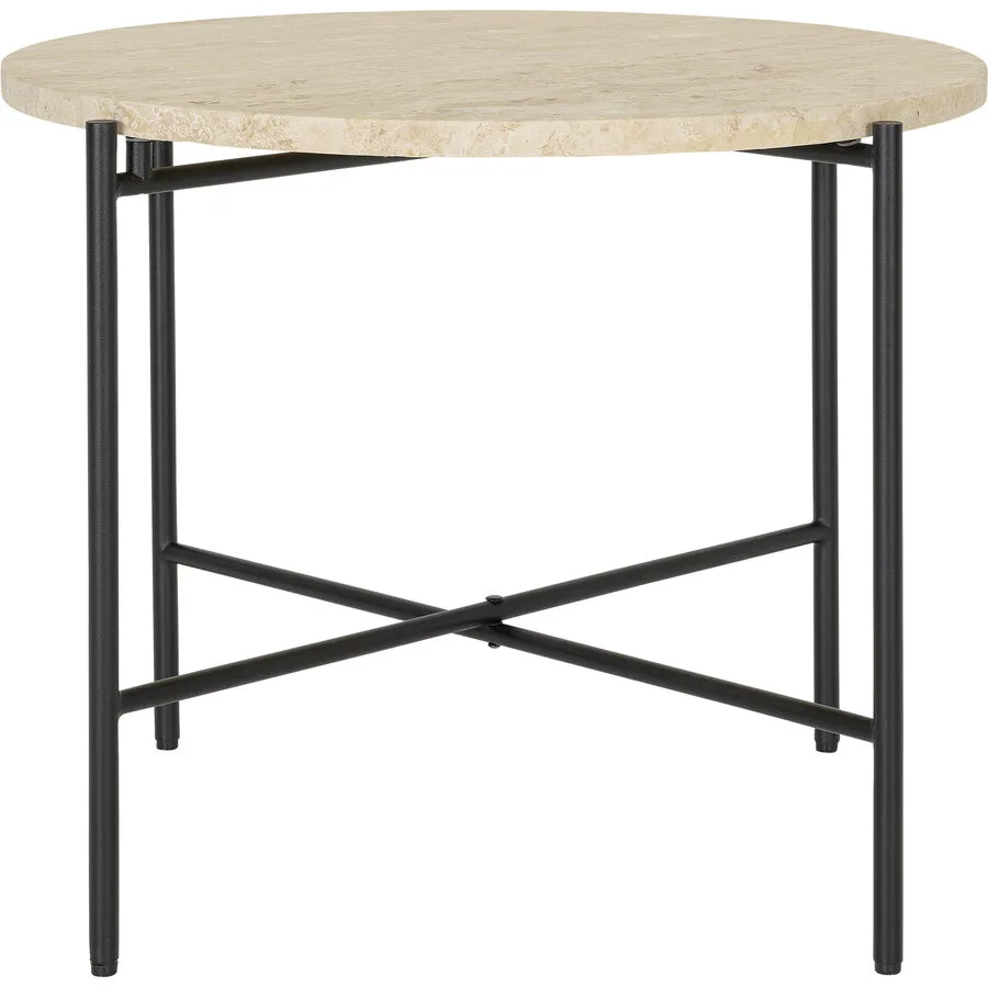 Beistelltisch Kim Beige Stein 60 cm