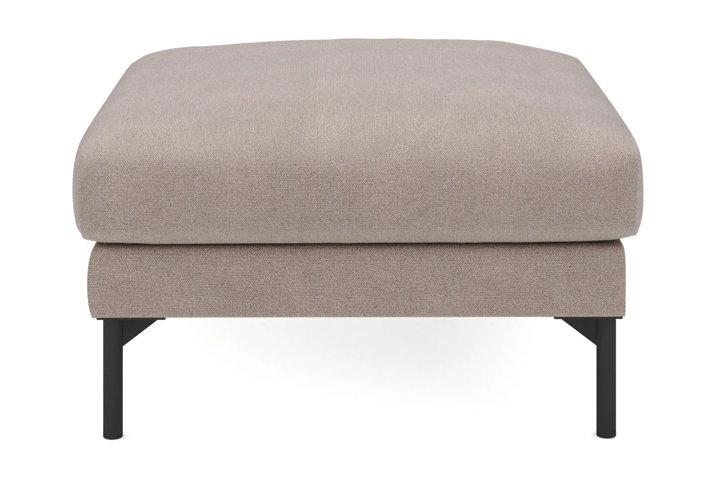 Menard Tyg Fotpall 87 cm Bred - Brun