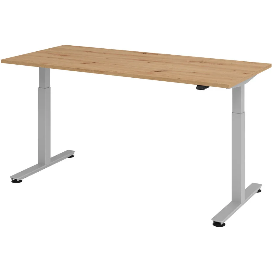 Schreibtisch Office Asteiche Holzwerkstoff B 180 T 80 cm