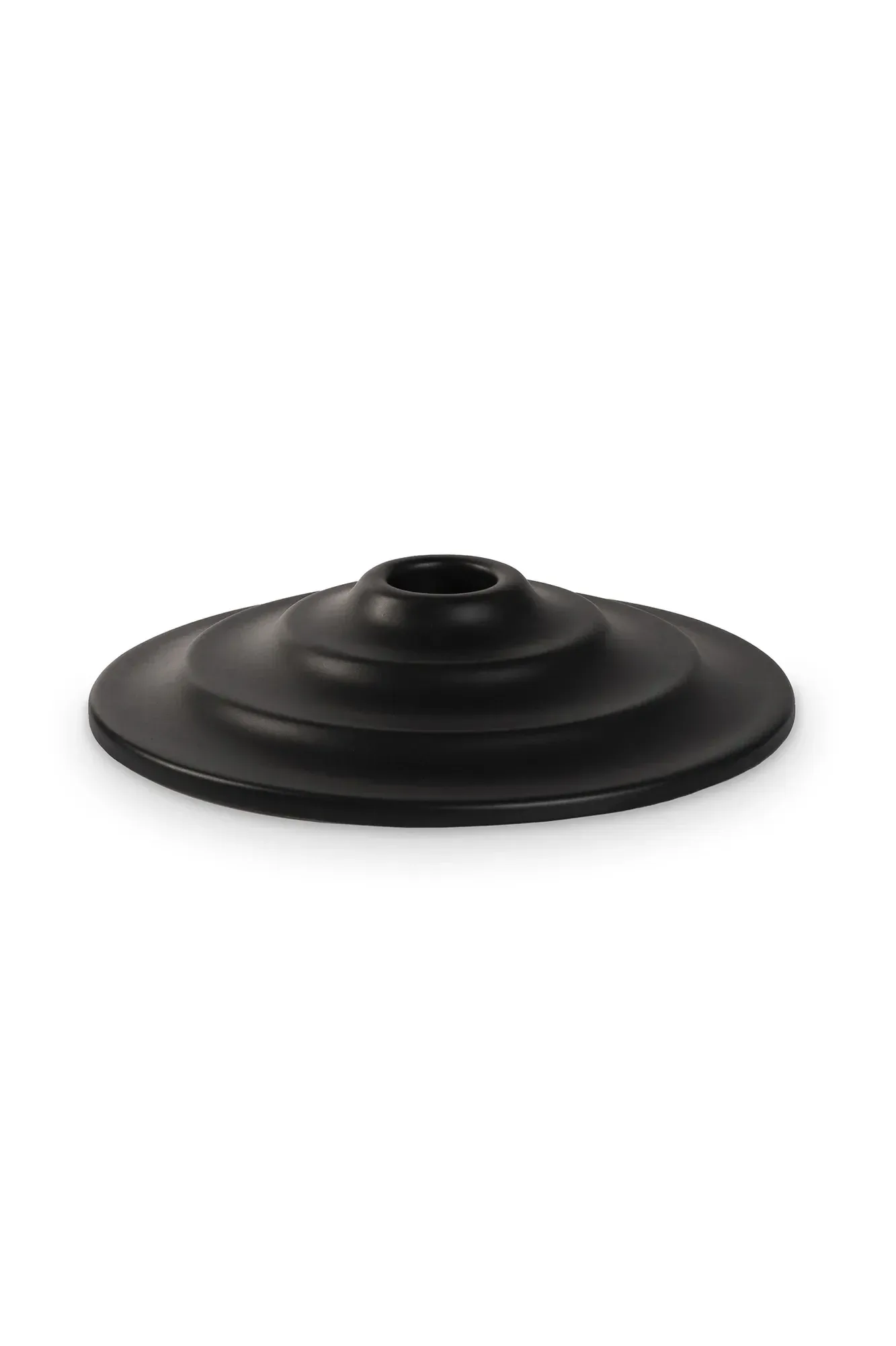 Lava Kerzenhalter Schwarz Ø15 cm
