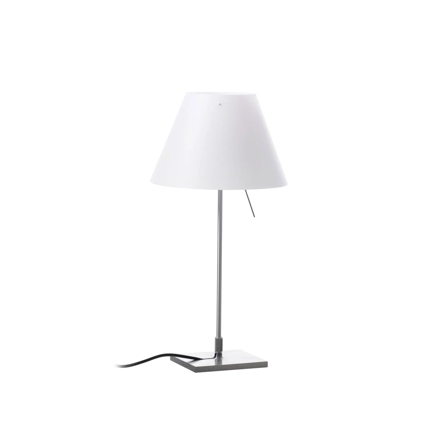Luceplan - Costanzina Bordslampa - Aluminium/Vit - Bordslampor - Paolo Rizzatto - Silver
