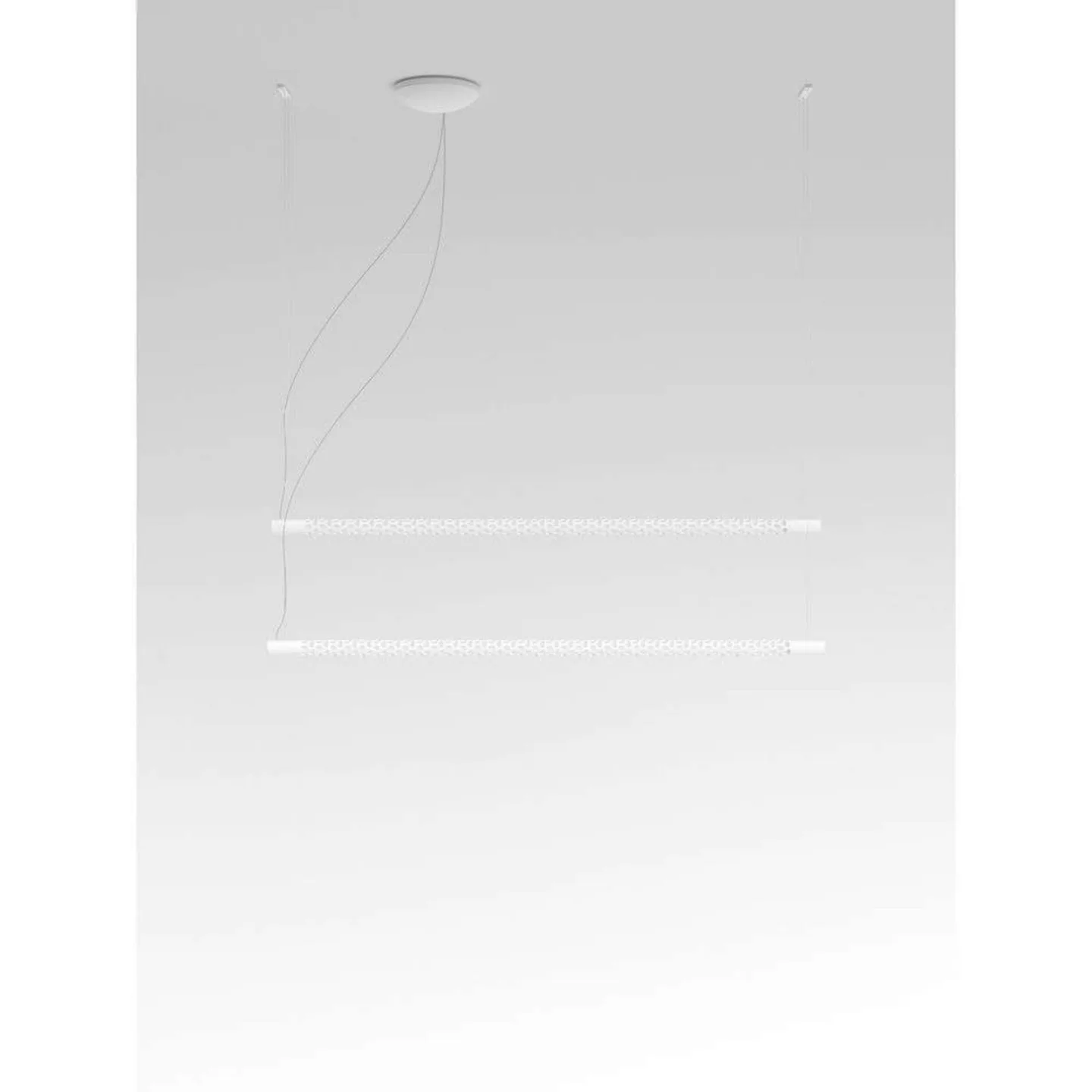 Squiggle H10 Pendel 3000K Matt White - Rotaliana - Metall